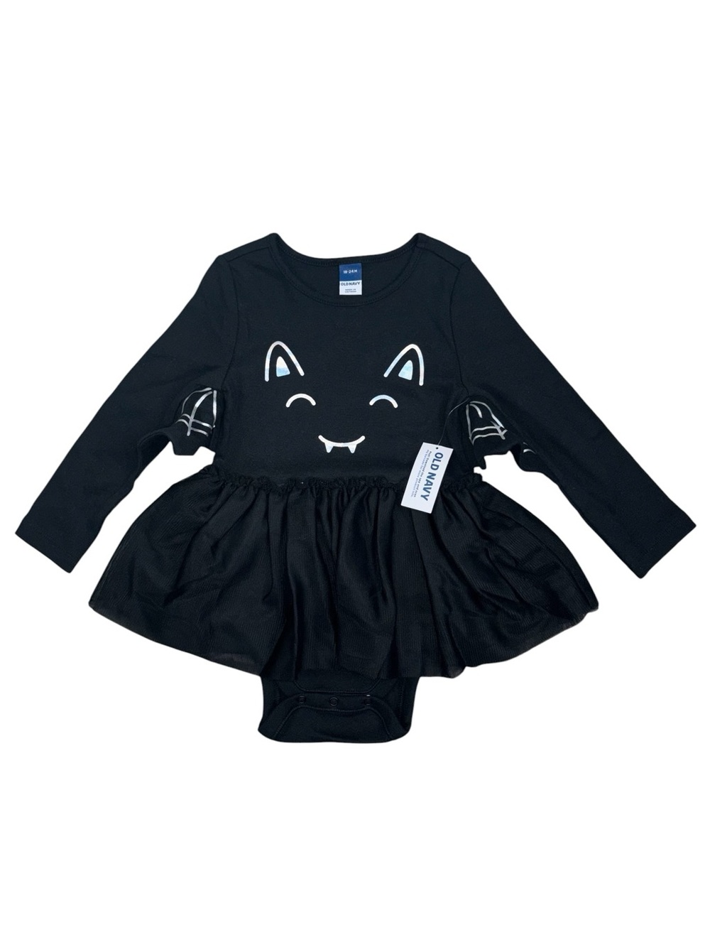 Old Navy Halloween Bat Dress One Piece 18-24 Months